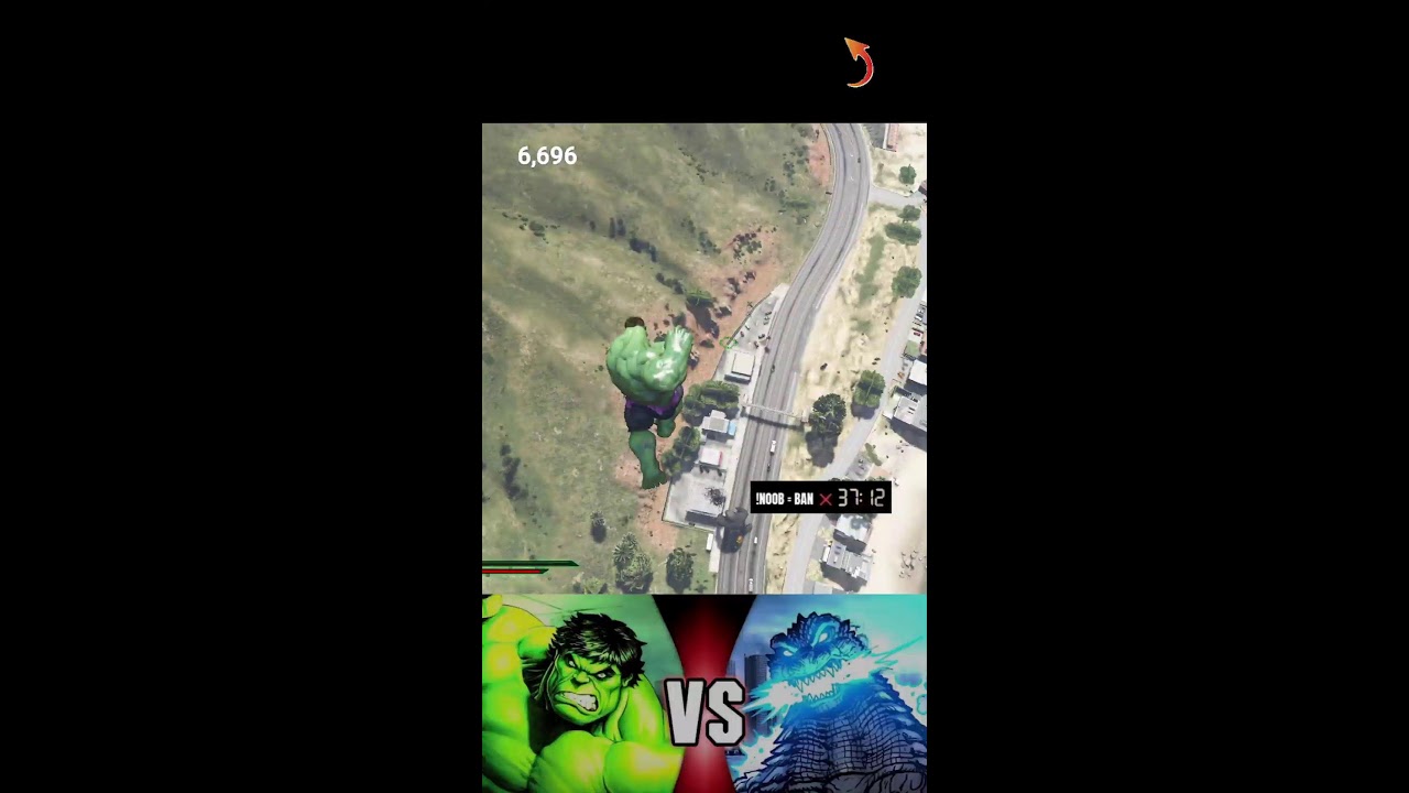 🔴 GTA 5 LIVE | Hulk VS Godzilla 💀 PART 36 #shortsfeed