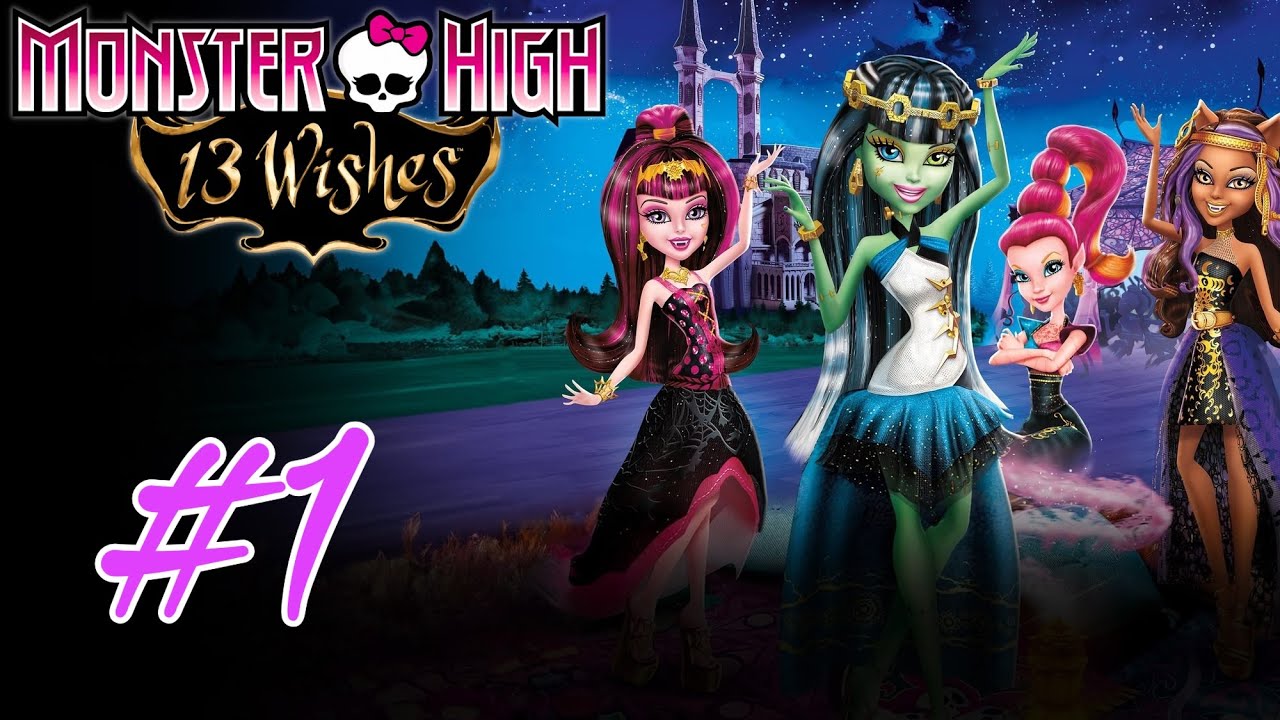 Monster High 13 Wishes (Part 1) (DS) (4K, 60fps)