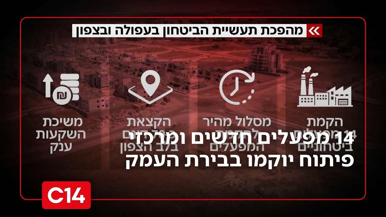 14 מפעלים חדשים ומרכזי פיתוח יוקמו בבירת העמק | החדשות