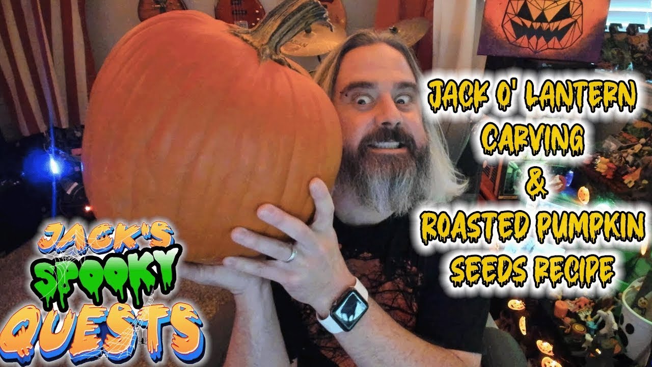 Jack's SPOOKY Quests - Jack O' Lantern and Roasted Pumpkin Seeds recipe!