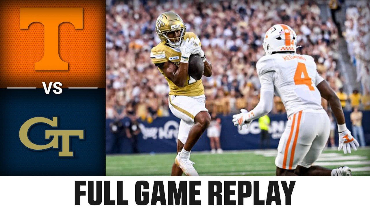 Tennessee vs. Georgia Tech Full Game Replay | 2026 ACC Football