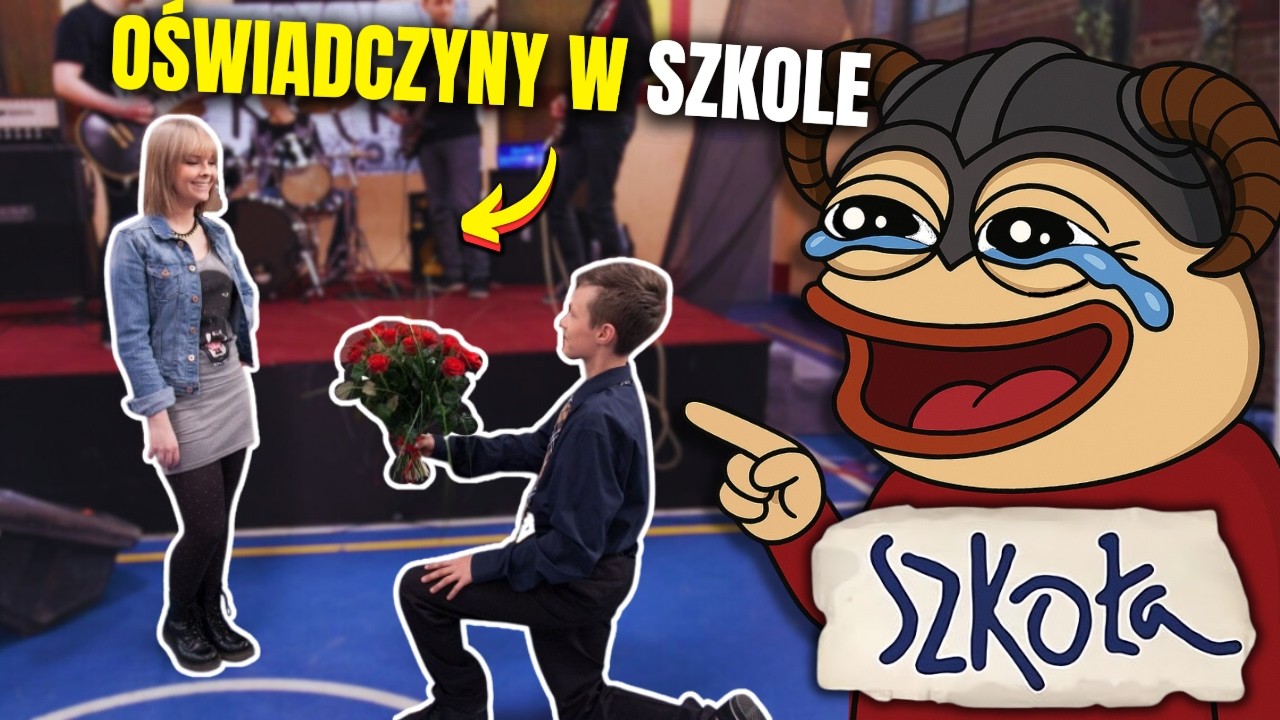KAŁACH OGLĄDA SZKOŁĘ- podrywanie starszej dziewczyny (odc 151)