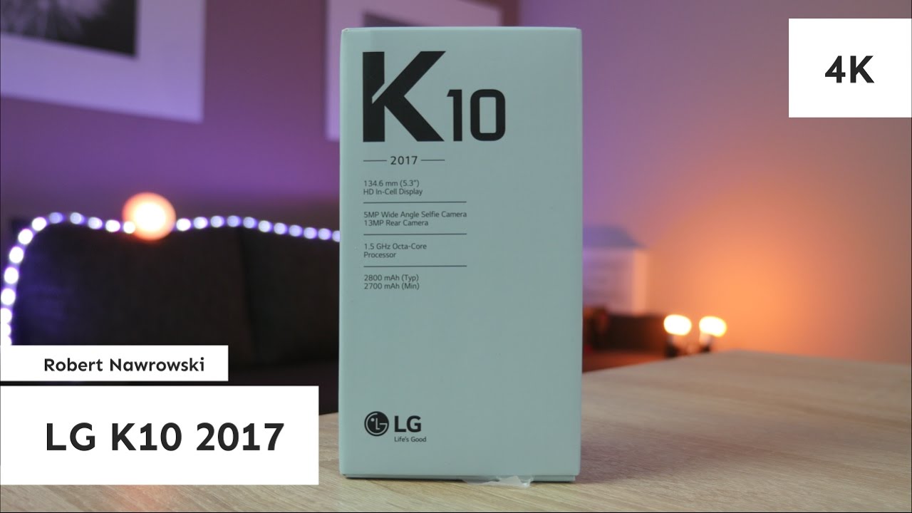 LG K10 2017 Rozpakowanie | Robert Nawrowski