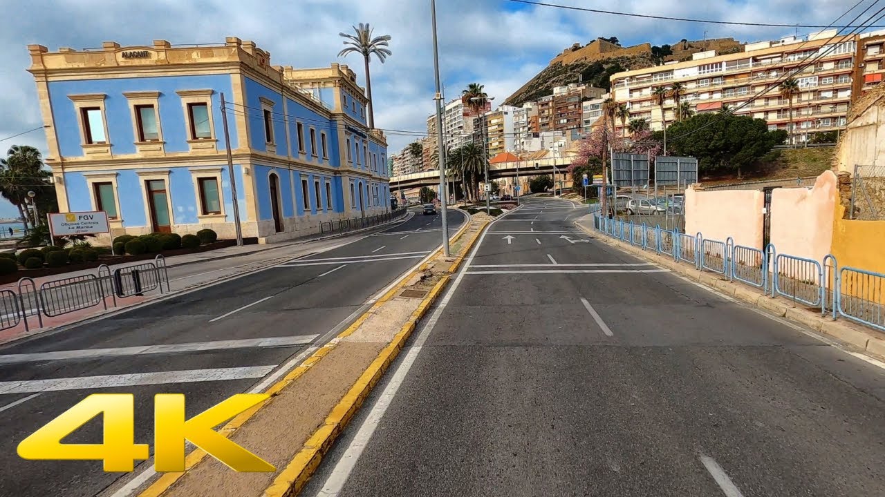 4K | Alicante to Santa Pola | Valencia Region | 2021 | Spain | Europe | #3