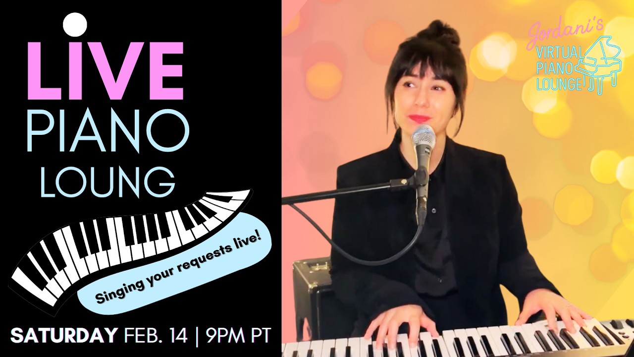 LIVE Song Requests on Piano & Vocals | Your song requests LIVE from the virtual piano bar - Feb. 14