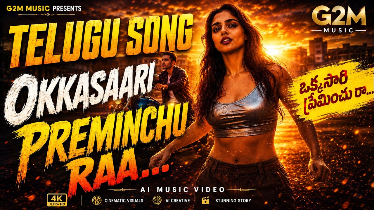 🎵 Okkasaari Piluvu Raa|okasari preminchu ra| telugu song| g2m music ||gtmmusic|glad to meet music |