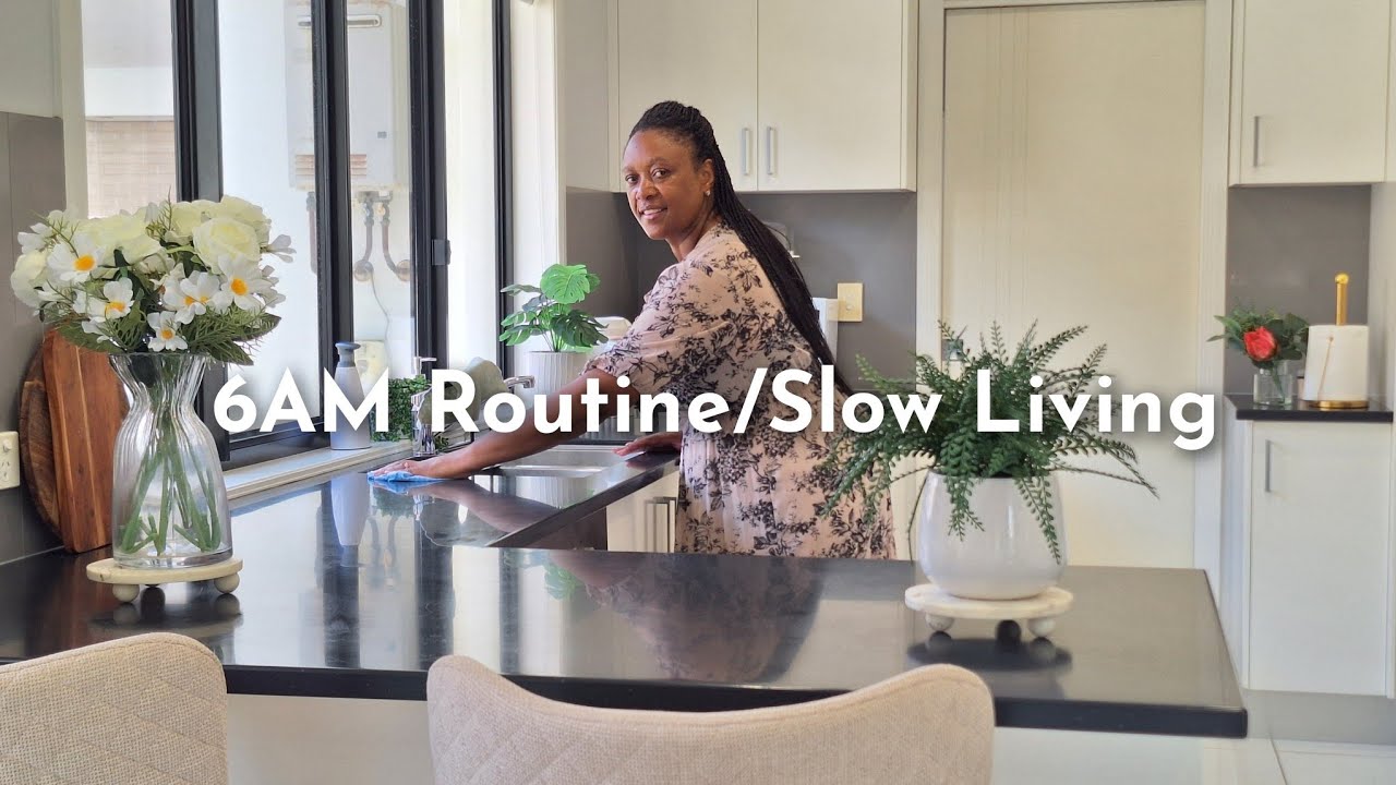 6AM Routine: Slow Living/ A Productive Day at Home/Cake Decorating with me