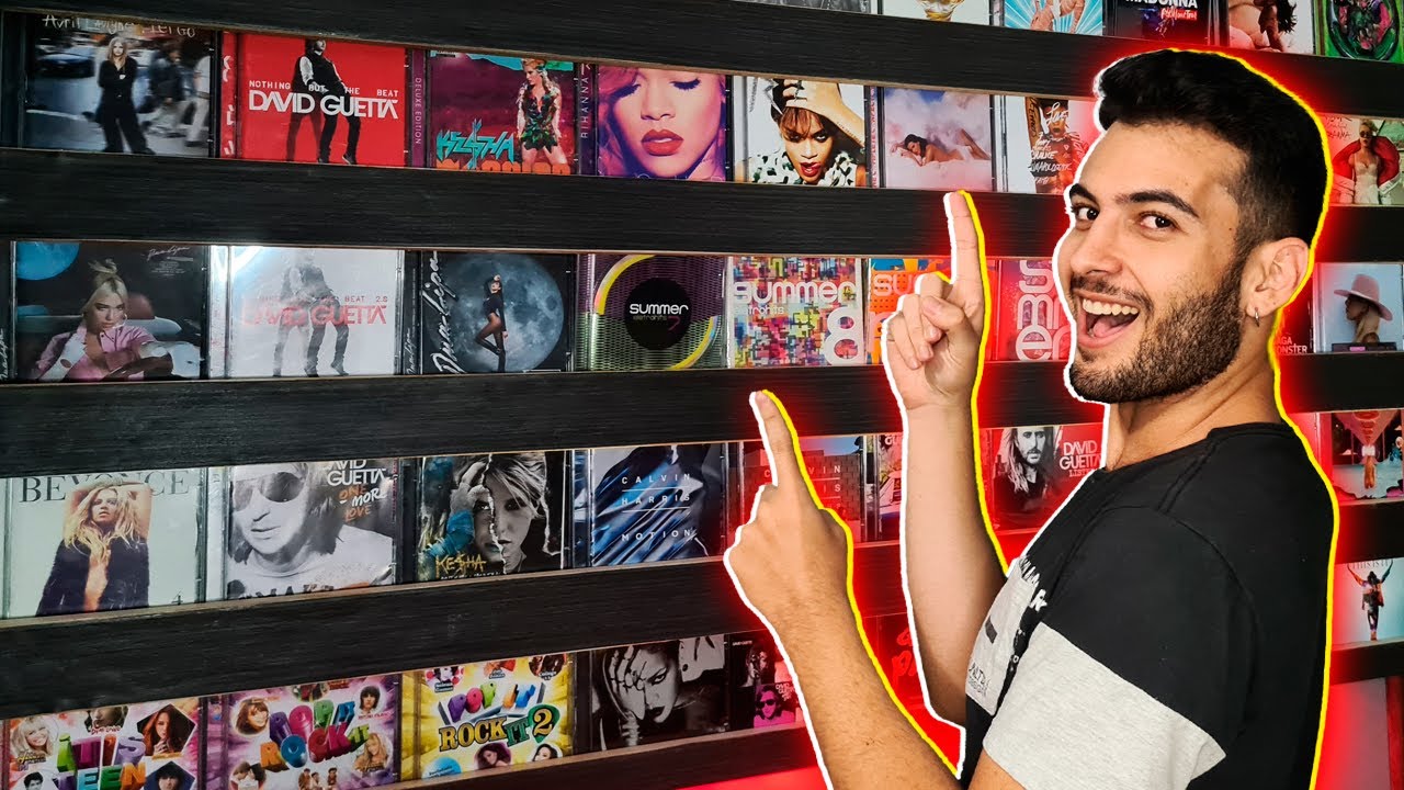 TOUR PELA MINHA COLEÇÃO DE CDs 💿 | Será quantos CDs eu tenho?