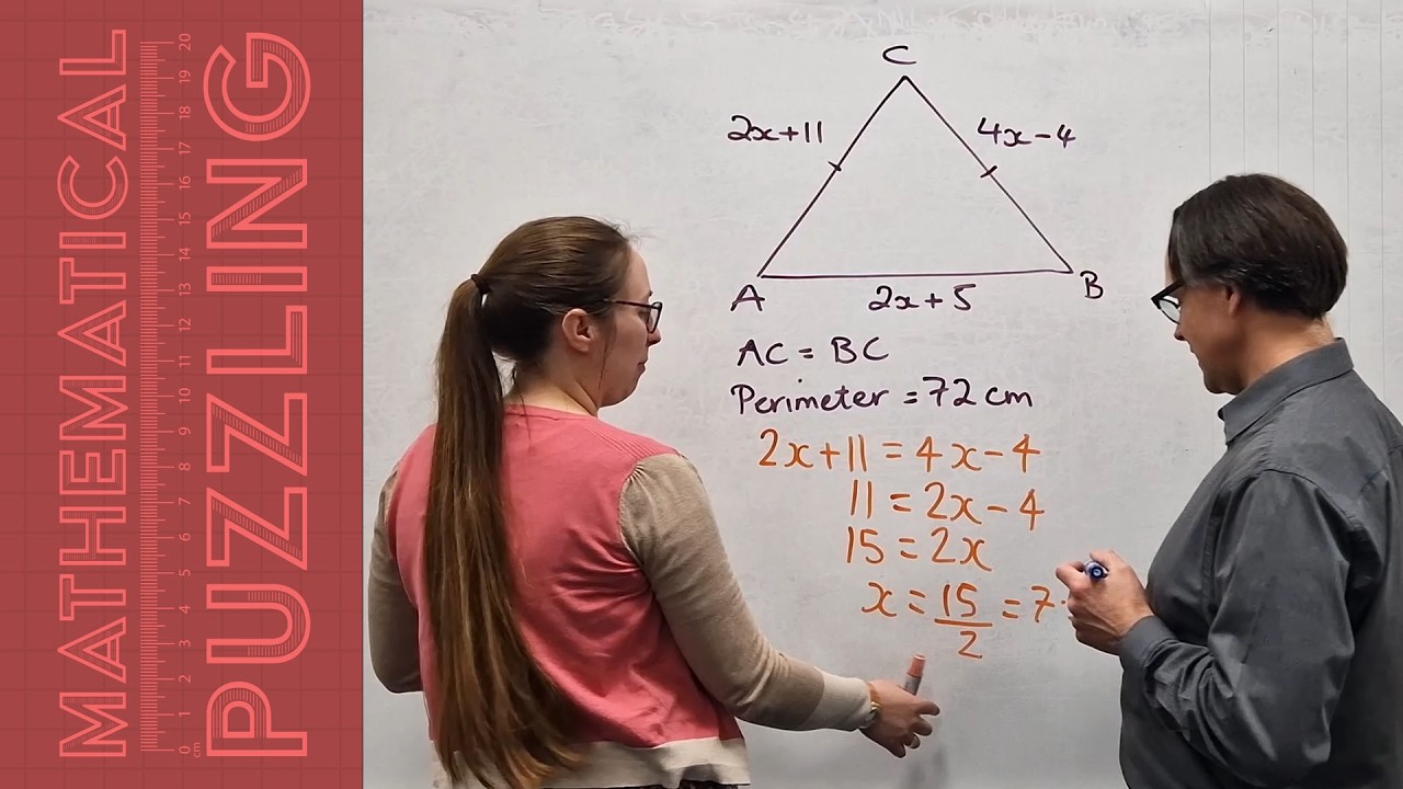 Unusual GCSE questions #10 - algebraic triangles!