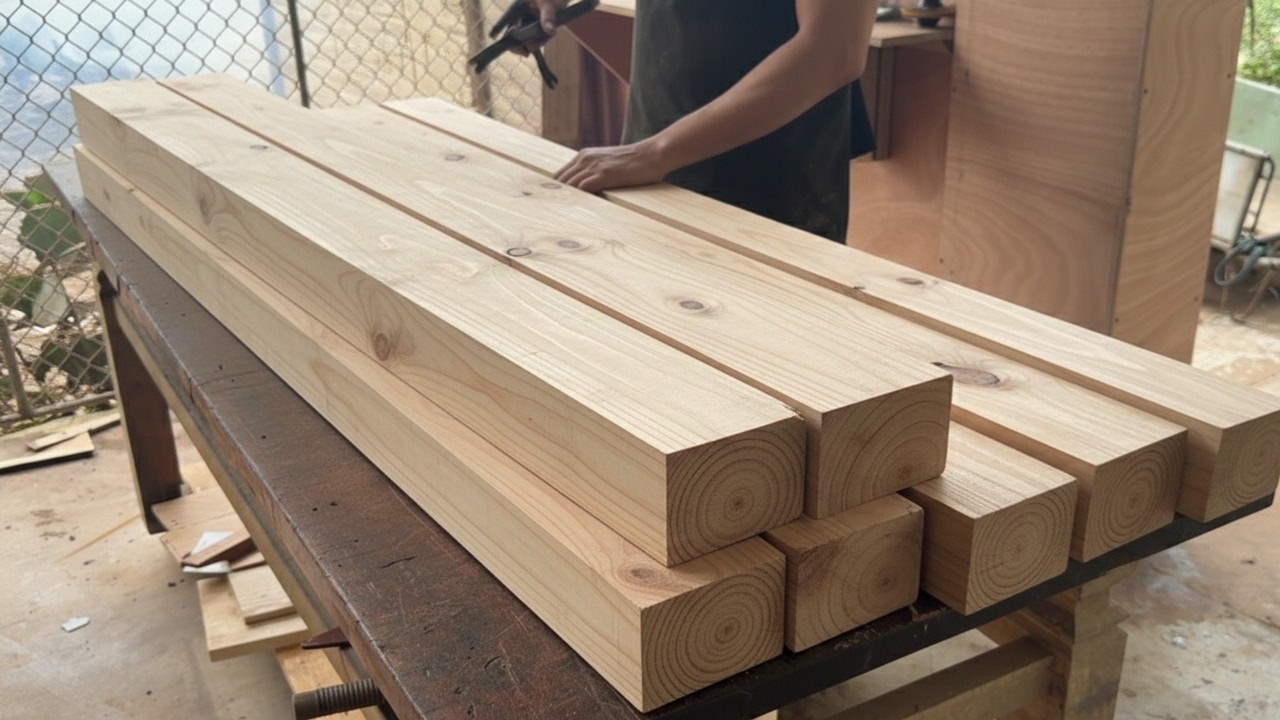 GIANT Woodworking: Building the Ultimate Massive Dining Table!