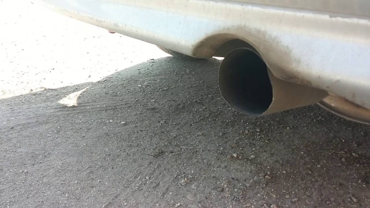 Звук выхлопа Honda civic Vi-RS