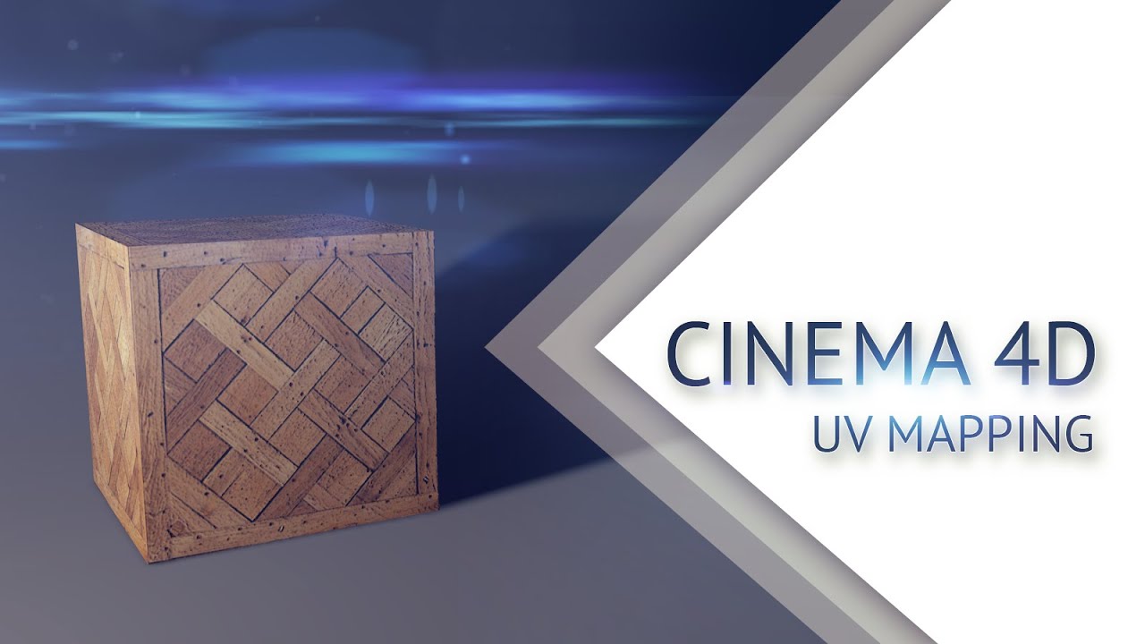 CINEMA 4D - UV Mapping (UV развёртка)