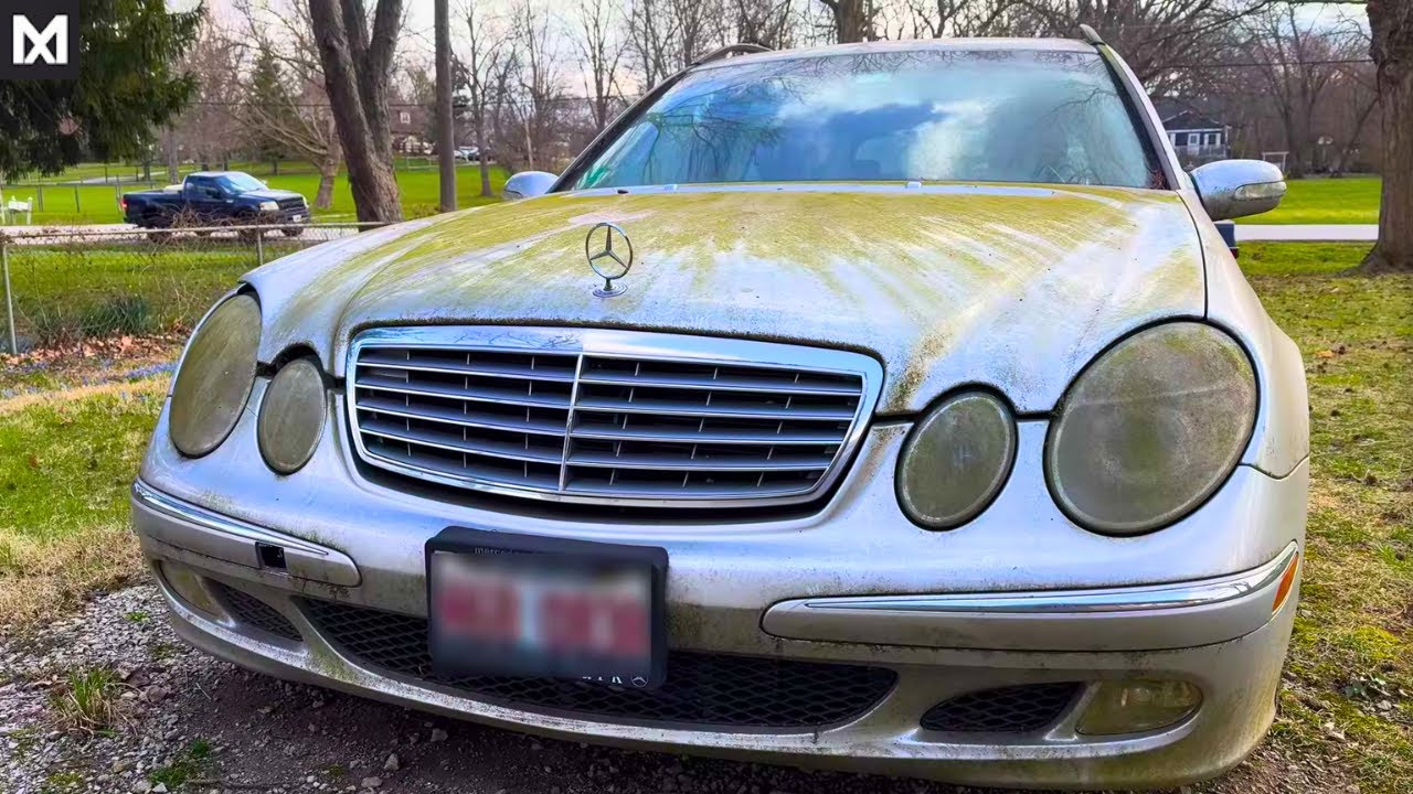 Man Fully Revived Abandoned Mercedes E500 S211 Wagon | From Start To Finish by @Needs.Detail