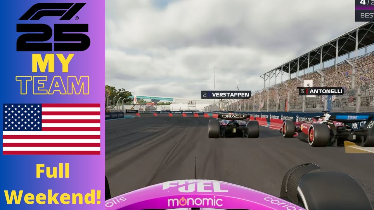 F1 25 My Team!: S3EP05: Miami - Full Weekend!