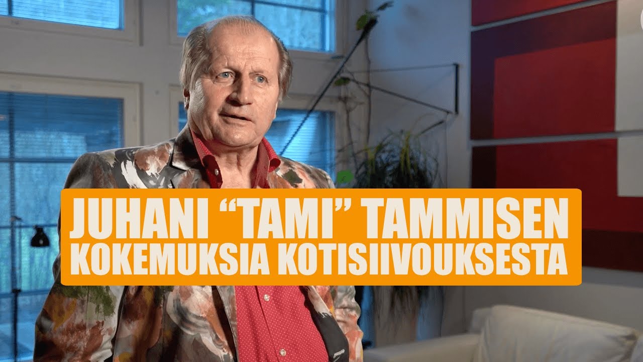 N&auml;in Aurinkokuningas Juhani Tamminen siivoa kotinsa