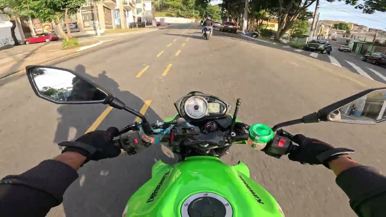 Roletando a quebrada de Z750 CB650F Dominar400 #kawasakiz750 #cb650f #dominar400