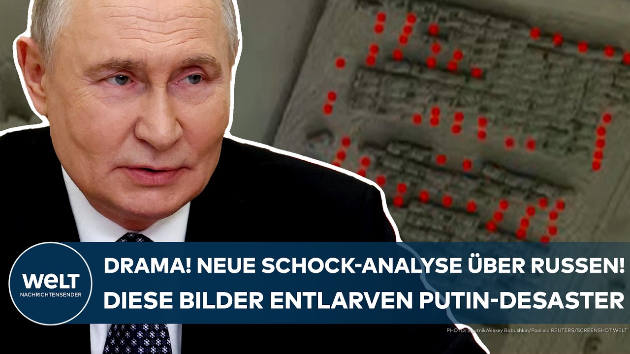 UKRAINE-KRIEG: Drama! Neue Schock-Analyse &uuml;ber die Russen! Diese Bilder entlarven Desaster f&uuml;r Putin