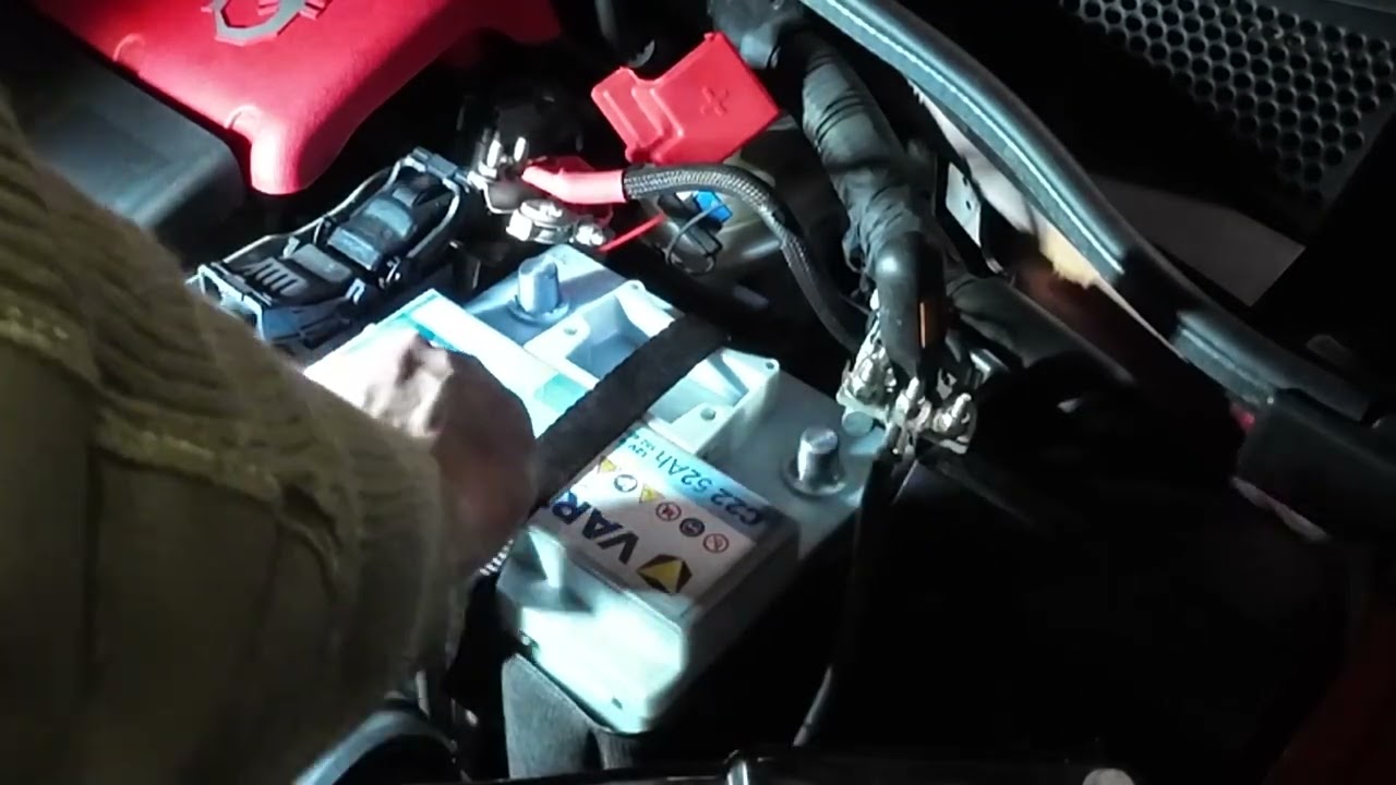 Abarth 595 Sostituzione Batteria