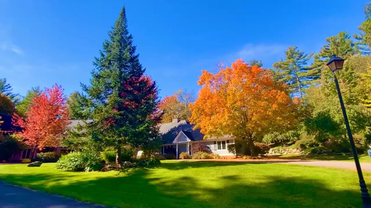 Fall at Stone Hill Inn, Stowe, Vermont -- Fall's Color Capitol