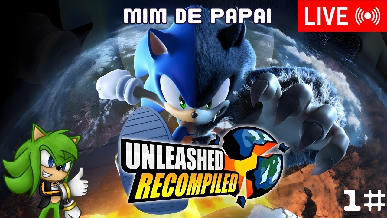 Partiu jogar o Lobinho no Sonic Unleashed Recompiled! 1#