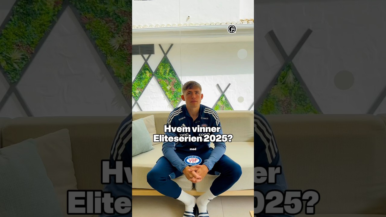 Hvem Vinner Eliteserien 2025? 🤔🏆