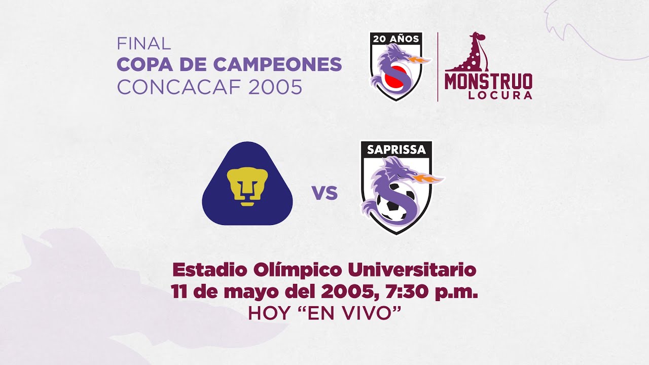 #DestinoJapón | Saprissa Campeón de Concacaf!! Visita a Pumas | 11 de mayo, 2005