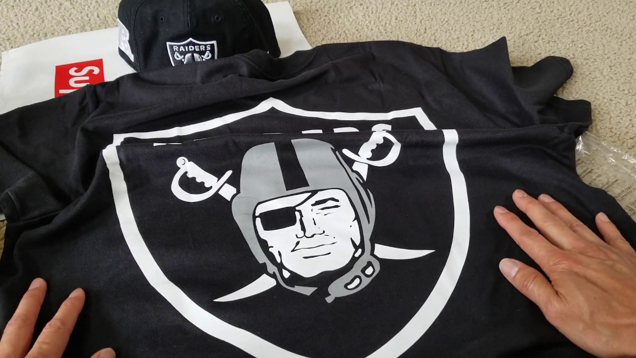 Supreme x NFL x Raiders x '47 Pocket Tee & Cap SS19 Week 14 + Try On Body Fit!
