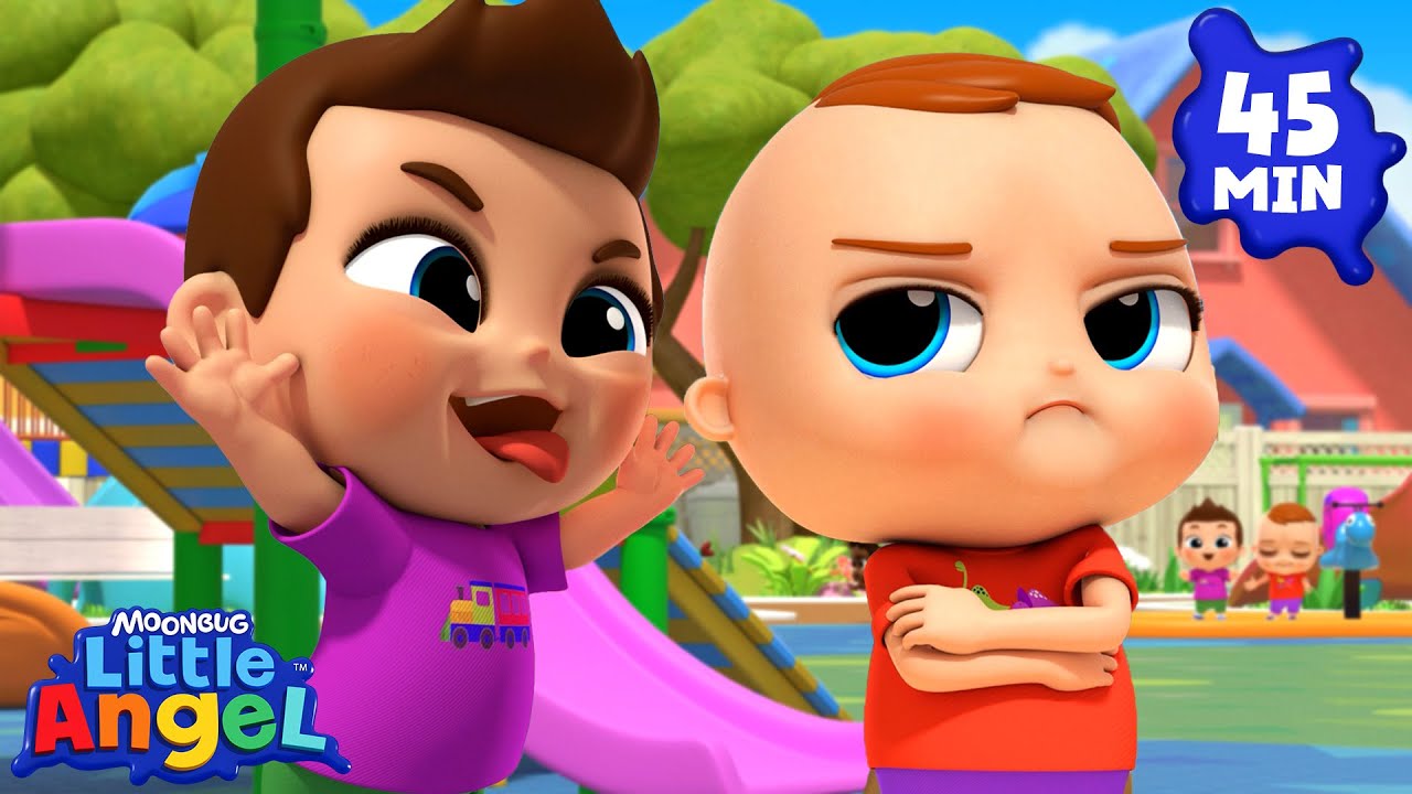 Yes Yes Sharing is Caring! | Little Angel Kids Songs & Nursery Rhymes