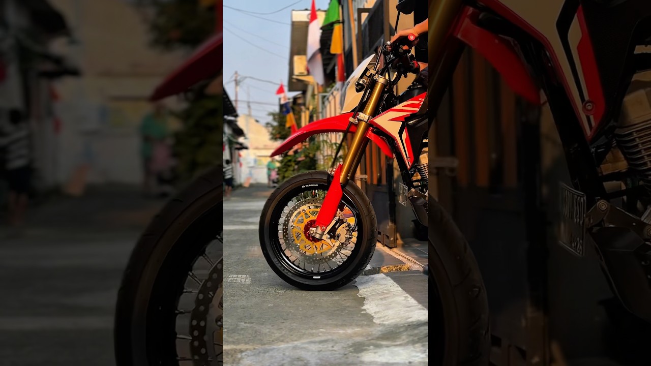 di era gempuran crf 150 berbody crf 450 #supermoto #shorts