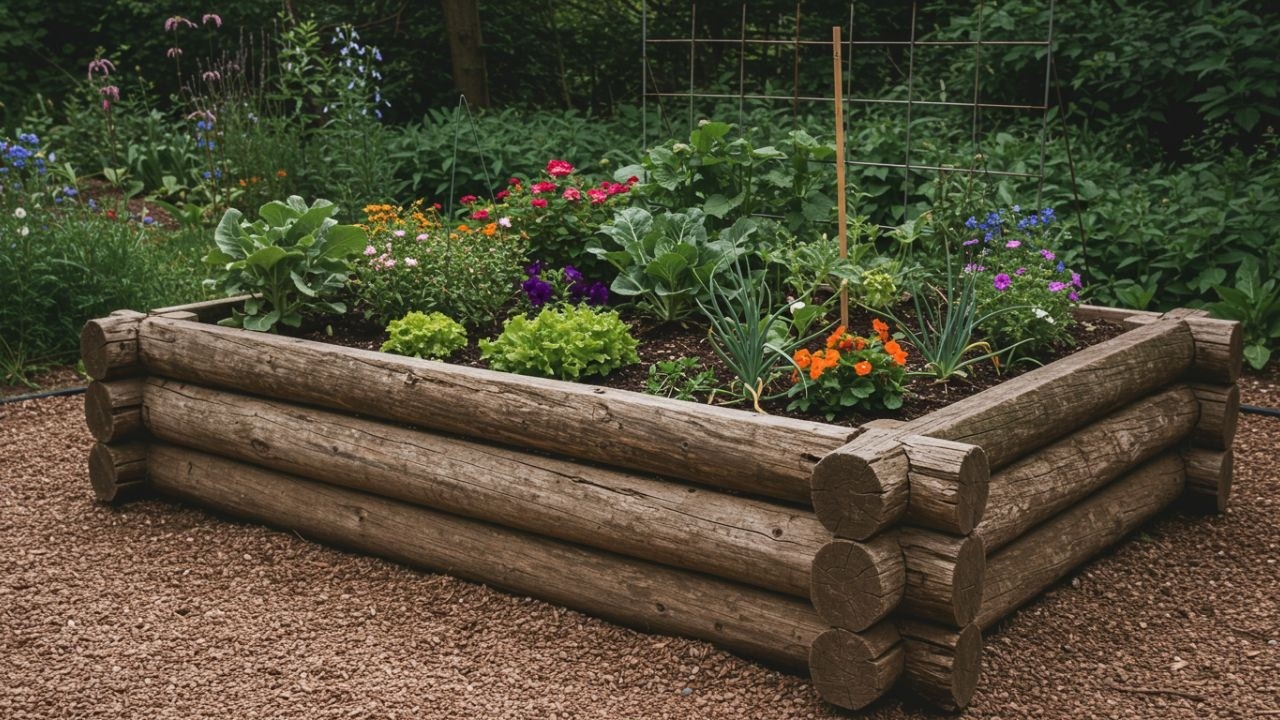 13 Rustic Raised Garden Beds You’ll Wish You Built Sooner! DIY Farmhouse Garden Hacks