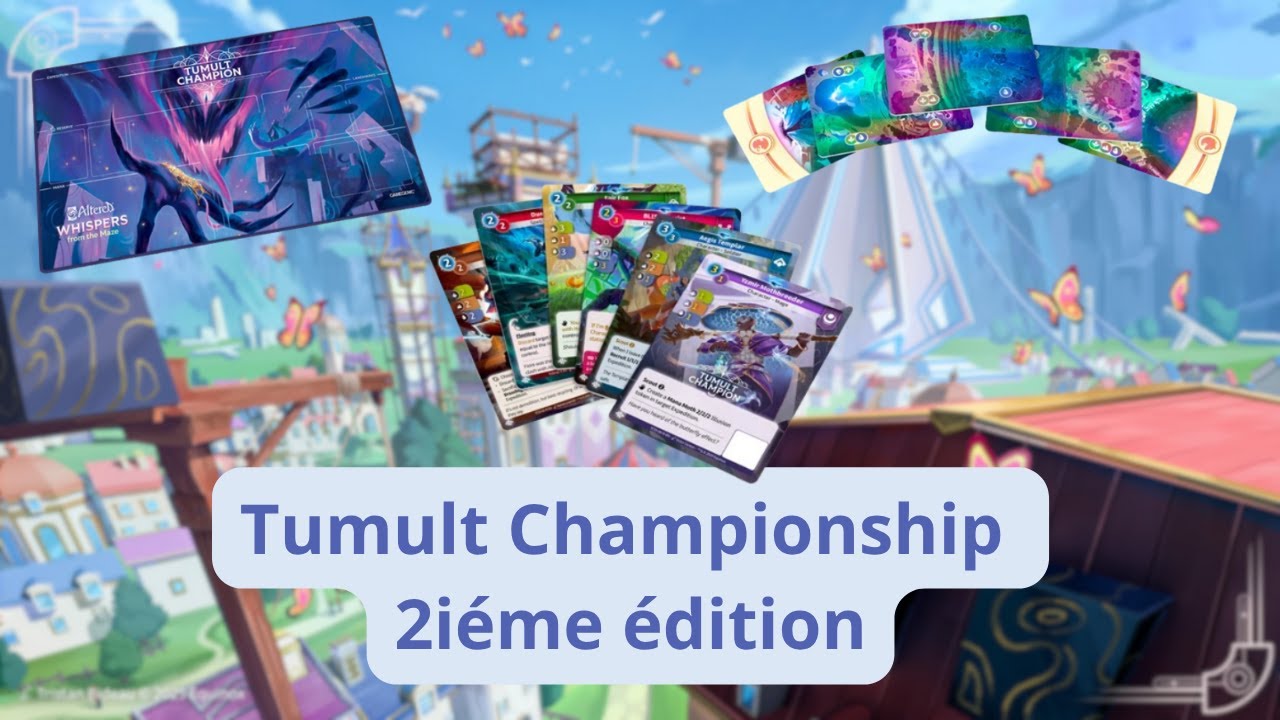 Altered Spoil News :  Tournois boutique Tumult Championship set 3 Whisper From the Maze