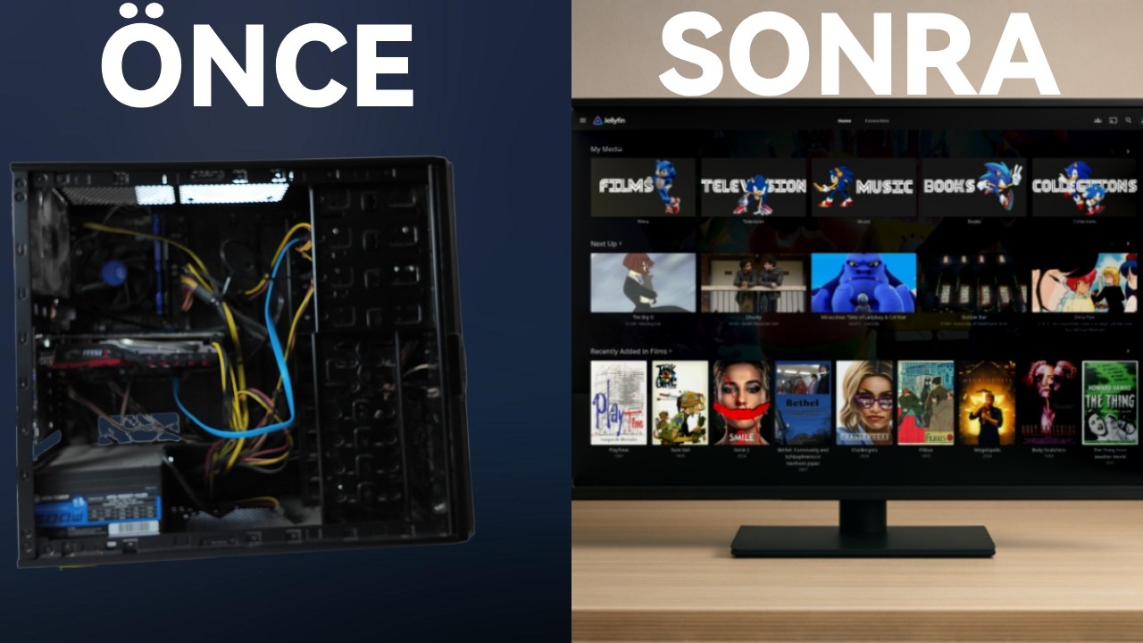 Eski Oyuncu Bilgisayarımı Sunucuya Çevirdim!