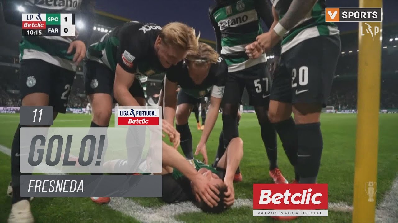 Golo Fresneda: Sporting (1)-0 Farense (Liga 24/25 #20)
