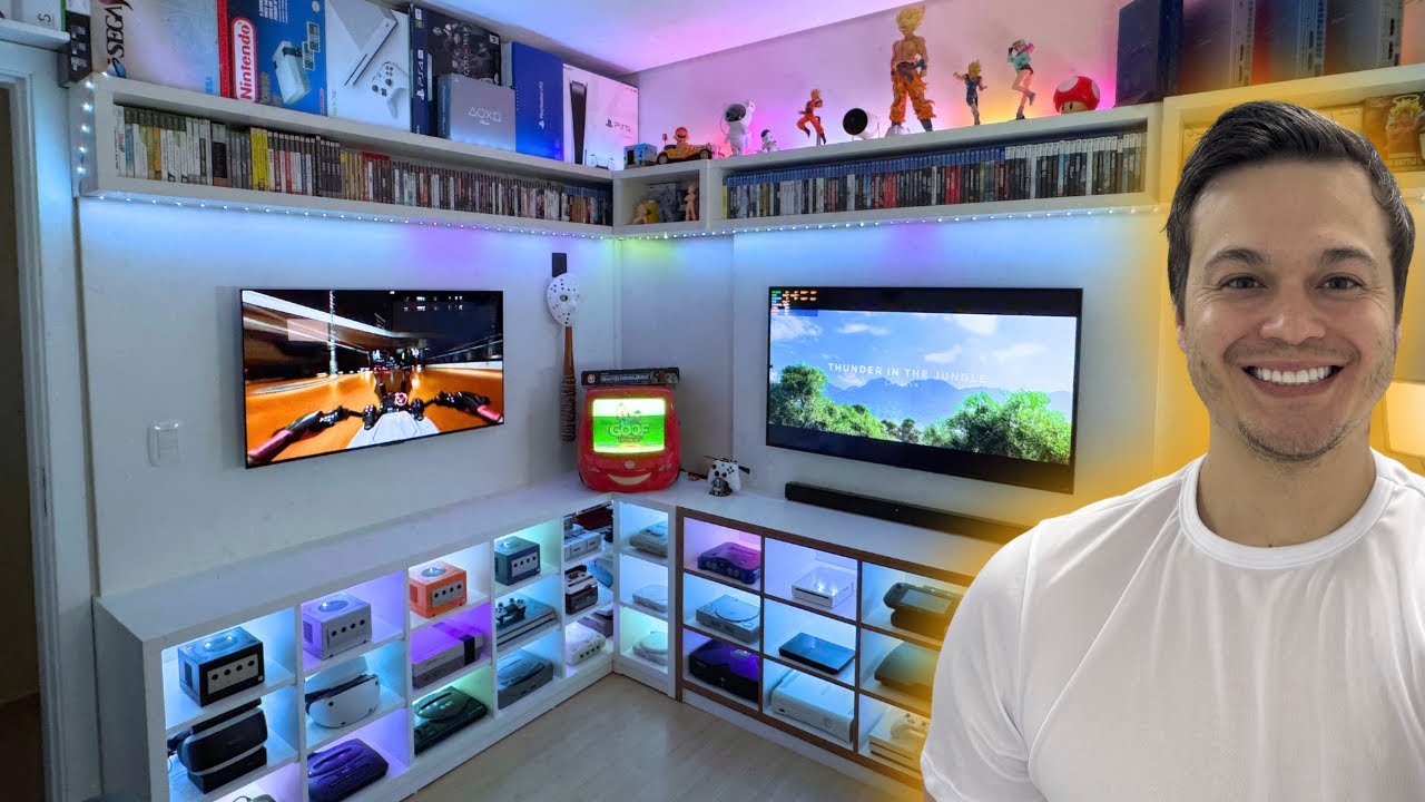 QUARTO GAMER 2025 | Game Room & Setup Gamer