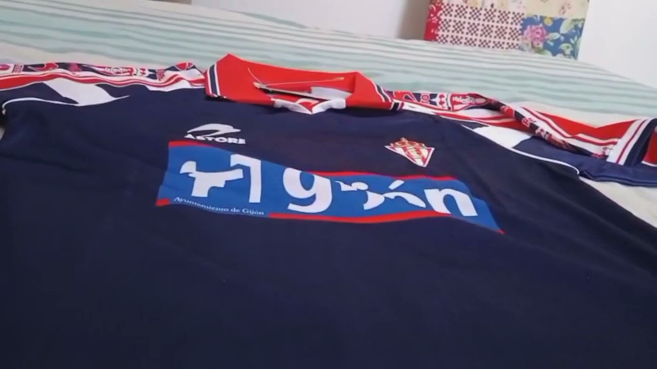 Unboxing camiseta Sporting de Gijón 1999/2000 | Gakits.com