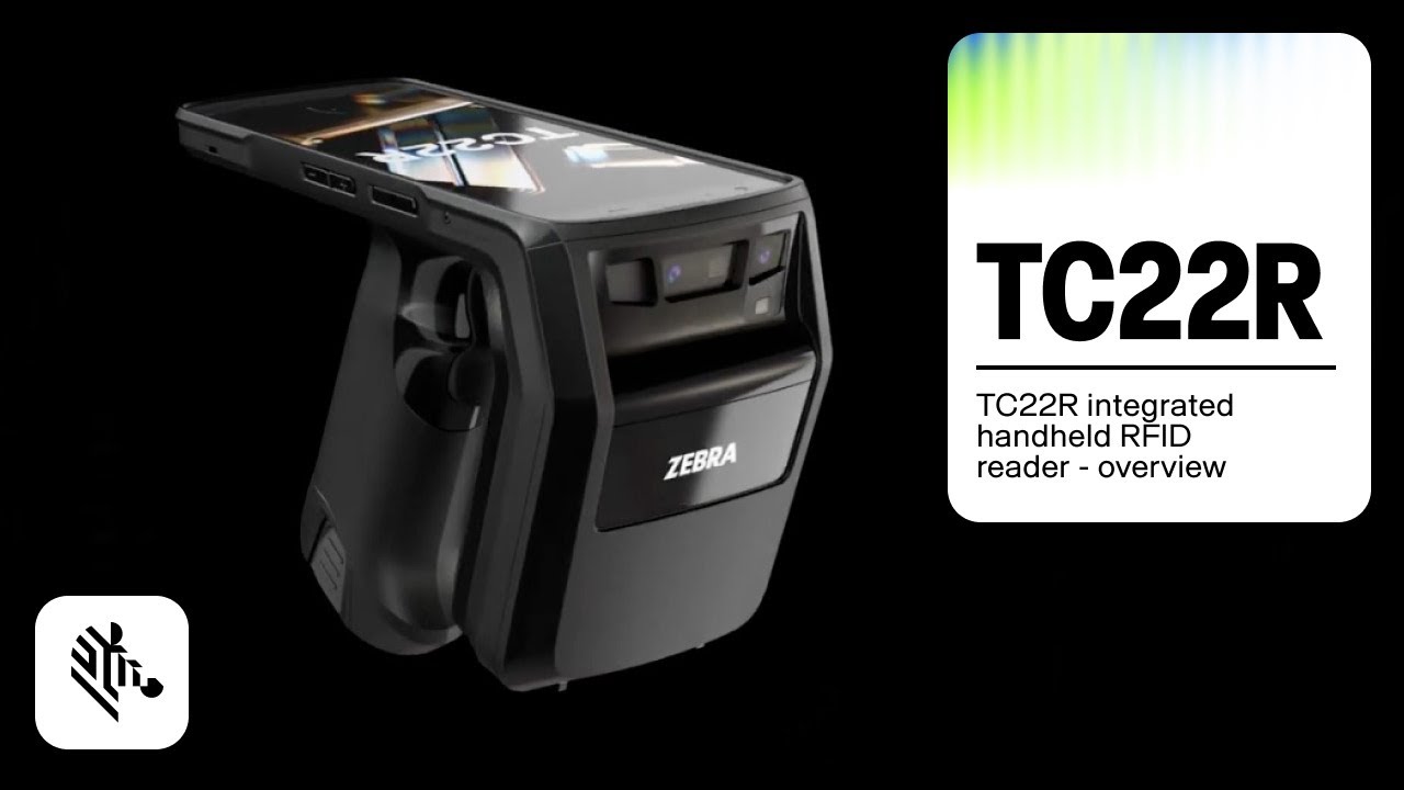 Интегрированный ручной RFID-считыватель TC22R — обзор | Zebra