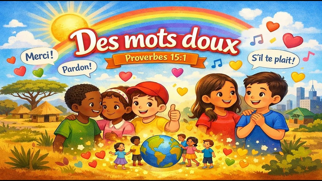 Des mots doux – Chanson éducative & chrétienne pour enfants
