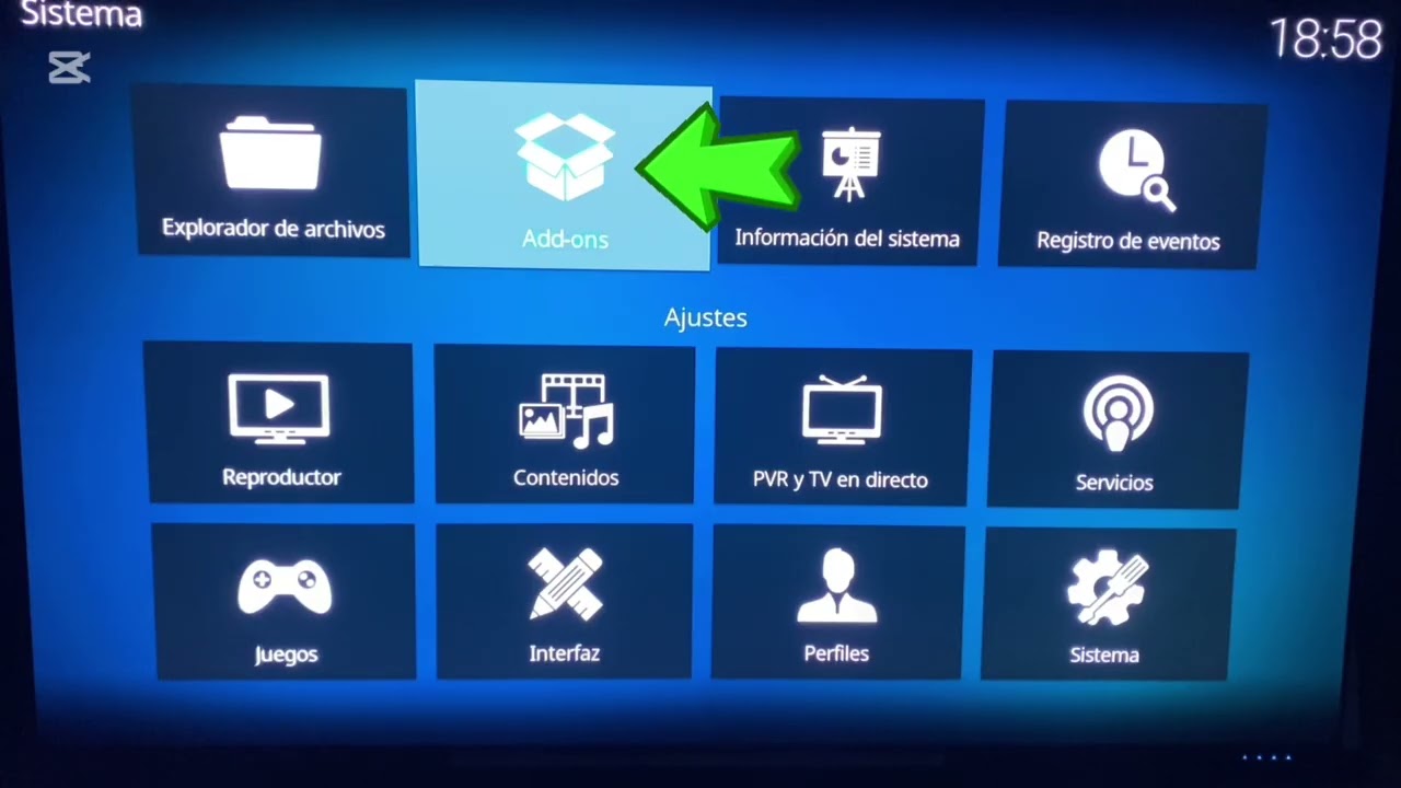 Instalar Addon KPT en Kodi.