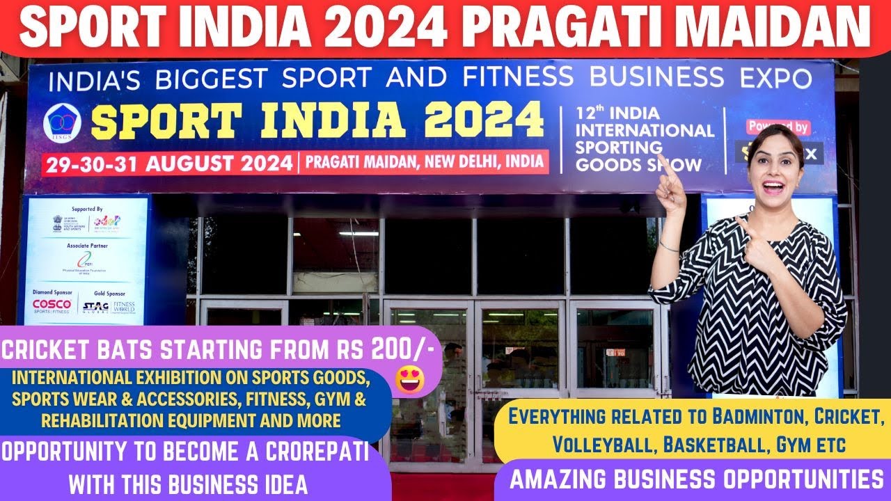 Sport India  2024 | India's Biggest Sport & Fitness Business Expo | Sporting Goods Show | Delhi