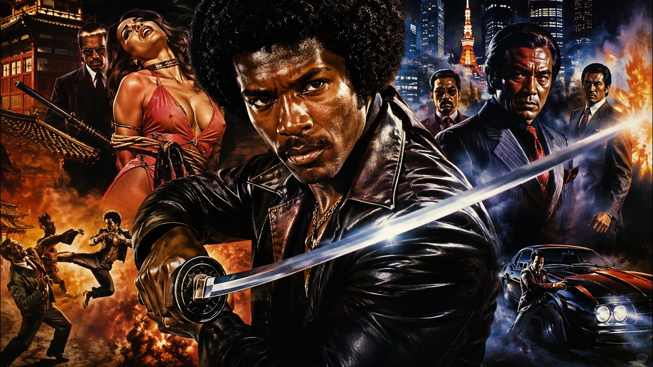 🎬 Black Samurai (1977) | Jim Kelly's Blaxploitation Action Classic | Members Exclusive ⚔