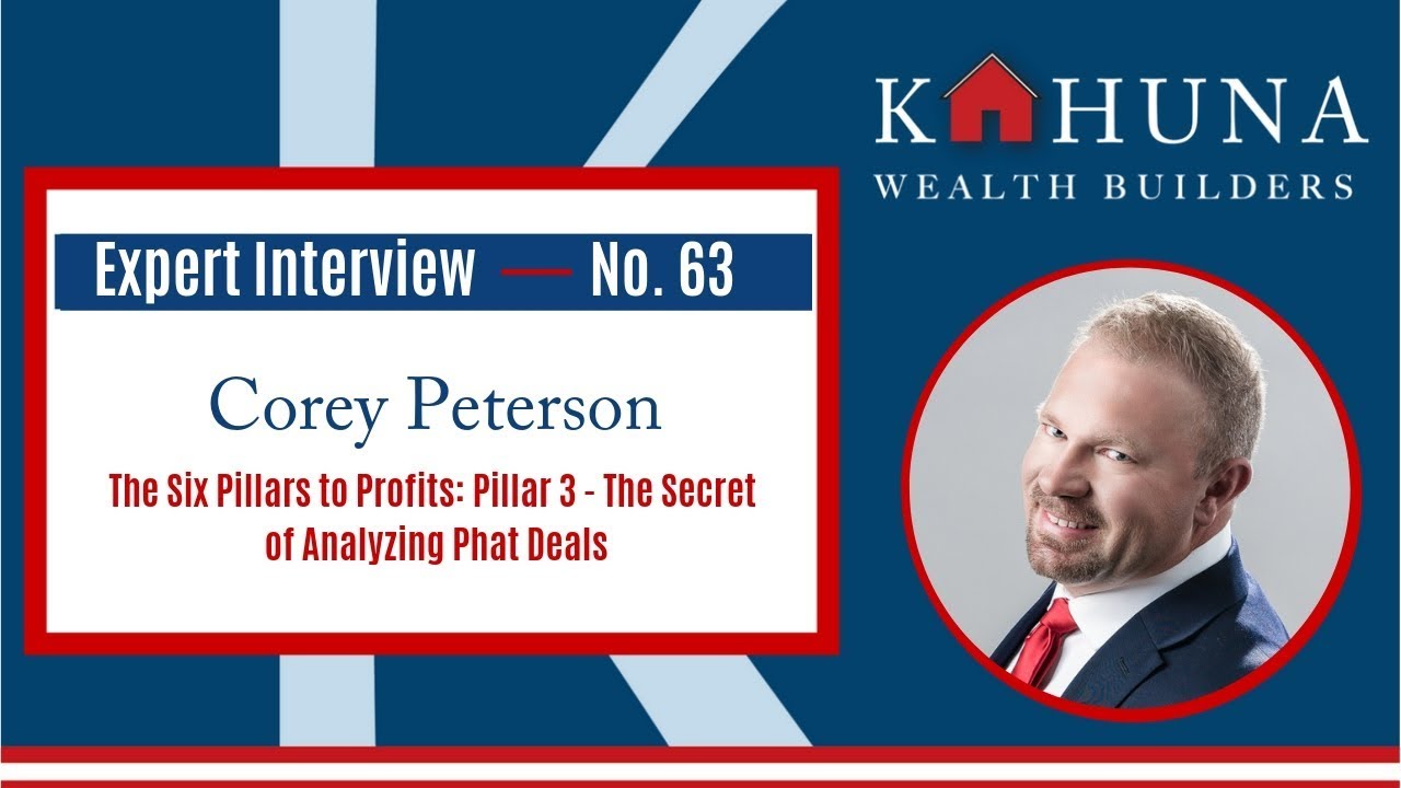 Multifamily Legacy Episode 063-The Six Pillars to Profits: Pillar 3 - Secret to Analyzing Phat Deals