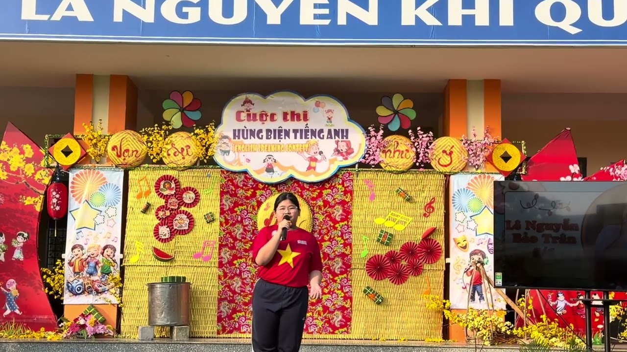 English speaking contest 2025-2026. Le Thi Hong Gam primary school. (Bảo Trân - class 5/1)