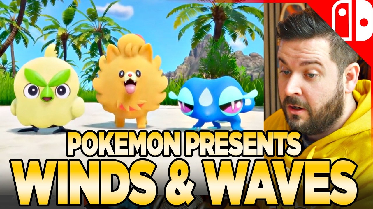 Pokemon Winds & Waves Announced! Pokemon Presents 2026