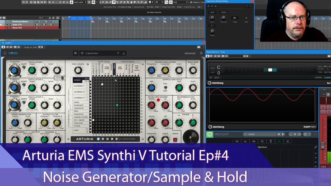 Урок Arturia EMS Synthi V, Эпизод 4 &mdash; Генератор шума и Sample & Hold