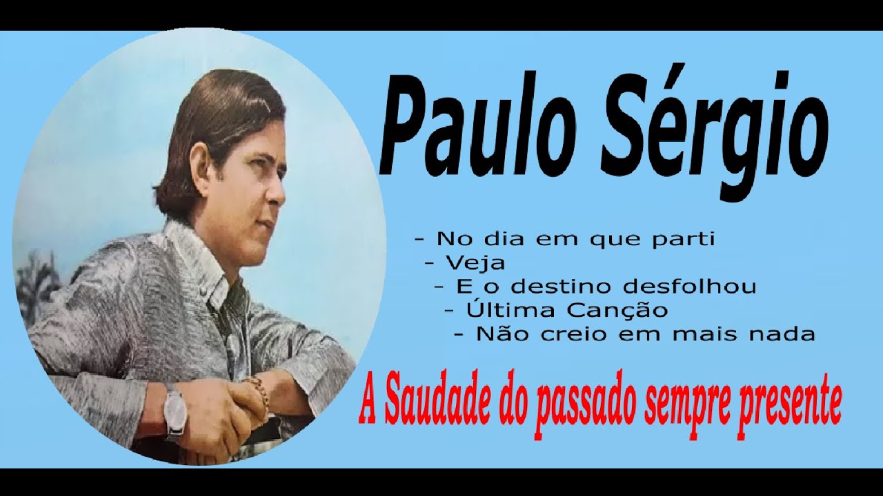 Disco de Vinil: Paulo Sérgio e sucessos inesquecíveis.