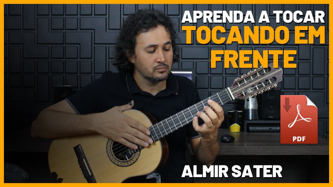 TOCANDO EM FRENTE - Almir Sater | Como tocar na viola | Passo a Passo | Tutorial | Aula Completa