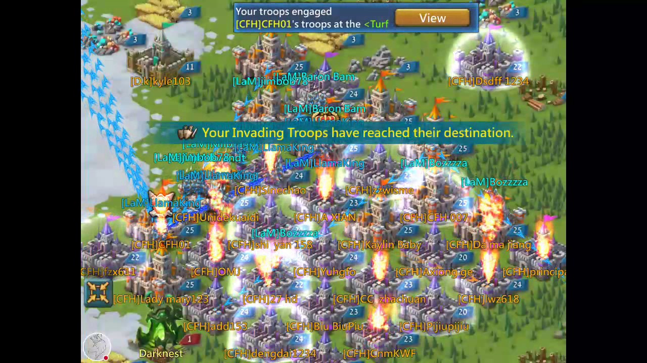 Lords Mobile! ZERO! CFH01 goes POOF!