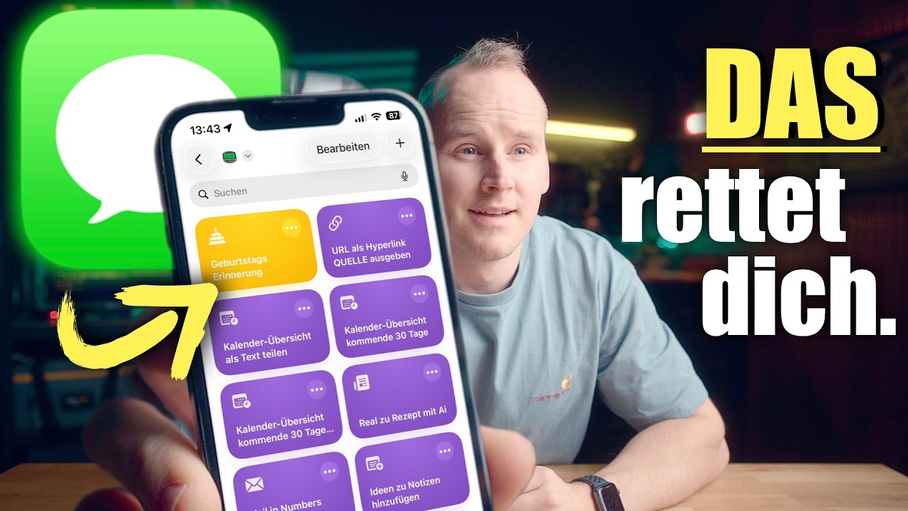 Nie wieder Geburtstagsgrüße vergessen – dank iPhone Automation