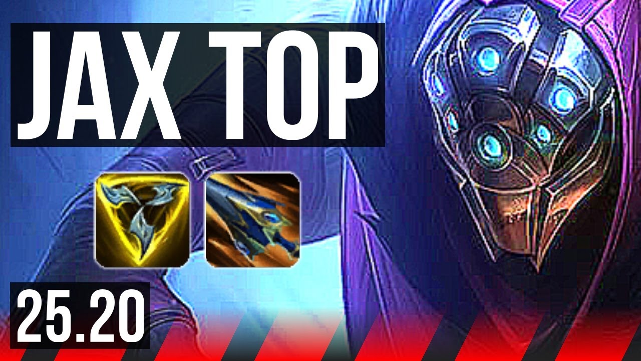 JAX vs DARIUS (TOP) | 6/2/8 | EUW Master | 25.20
