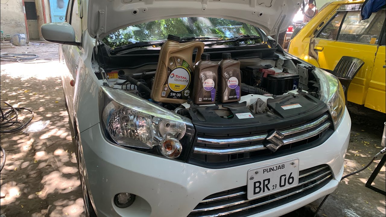 Cultus Gear Oil Change | Engine Oil Change | Chaudhry Motors Workshop Dunyapur